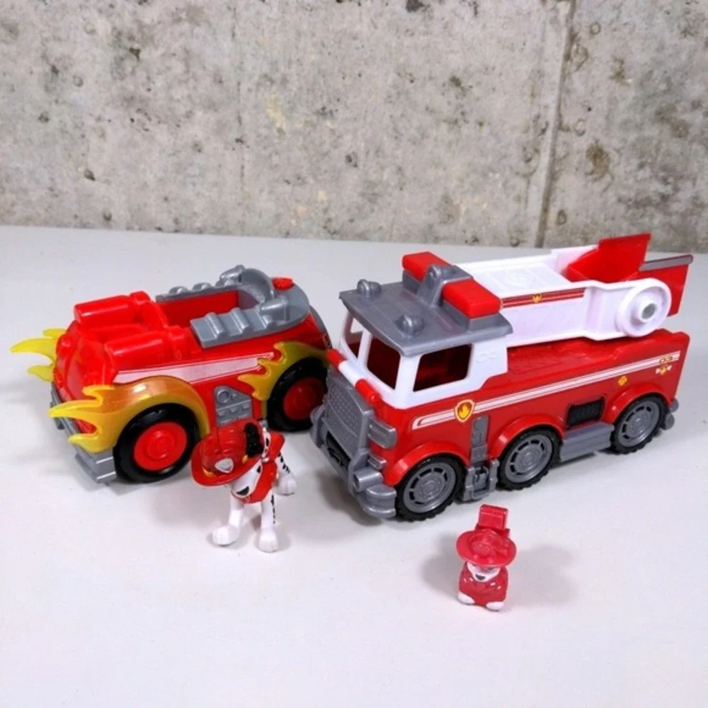 Paw Patrol Marshall‎ Fire Truck Lot Ultimate & Vehicle 2 Figure 2018 Spin Master